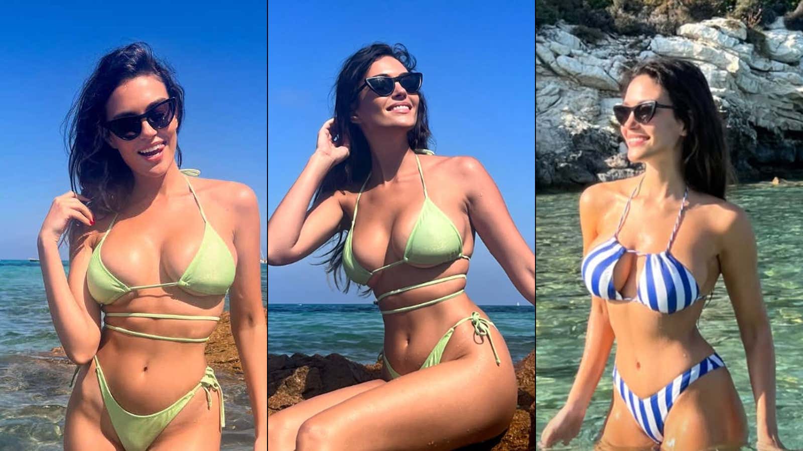 Announcement: Summer Ain't Over Until Eva Murati Gets Out Of Her Bikini, Ends Vacation And Declares It's Time For Fall To Start