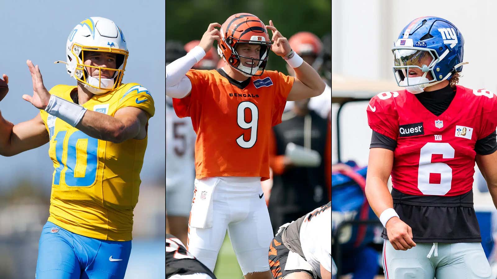 The Epidemic Of NFL QB's Hanging Out With Their Girlfriends At Practice Is Getting Out Of Hand