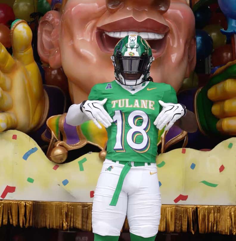 Tulane Is Debuting a Mardi Gras Uniform in 2026 That Has Instantly Vaulted Into the Top Looks in College Football