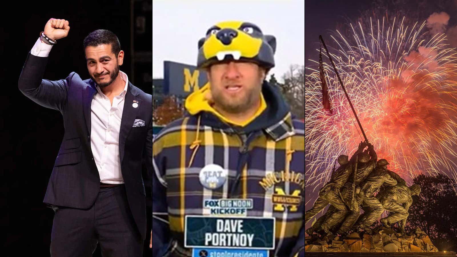 Bold Strategy: A US Senate Candidate in Michigan Comes Out Against Football for its 'Toxic Masculinity' and Says 'Fireworks Suck'