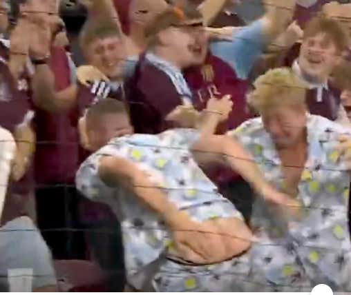 Don't Tell This Aston Villa Fan Who Celebrated A Goal By Slapping His Bare Ass On TV That The UEFA Super Cup Doesn't Mean Anything