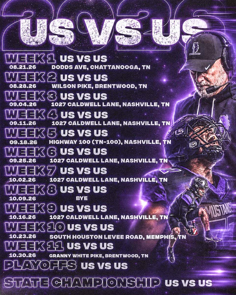 Trent Dilfer's Lipscomb Academy Football Team Released Its 2026 Schedule and It Seems the Mustangs Will Develop a Pretty Intense Rivalry Against 'Us'