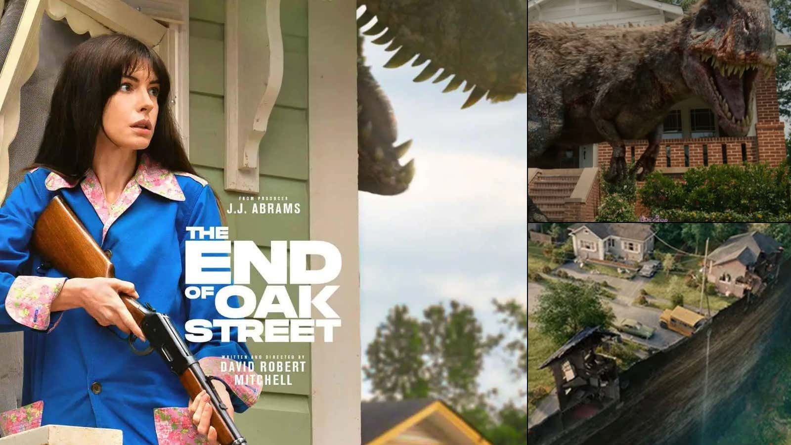Endless Dinosaurs, Tons of Death, And Anne Hathaway - 'The End Of Oak Street' Is The Horror Dinosaur Movie We've Needed For a Very Long Time