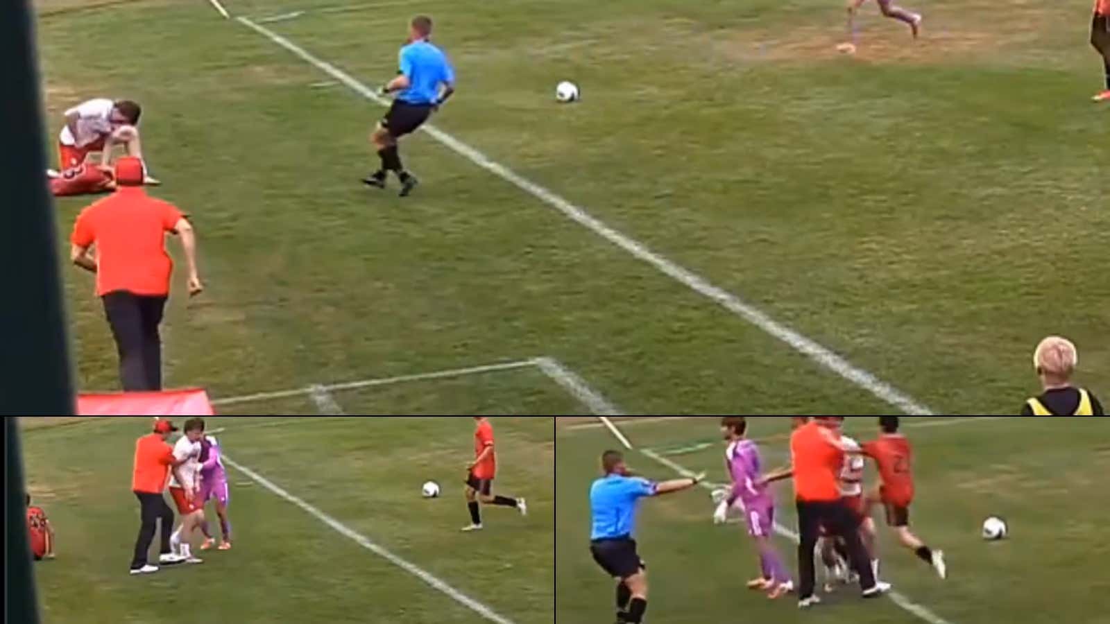 Red Card or Play On?: High School Soccer Season Is Officially Underway After This Full Blown Assault