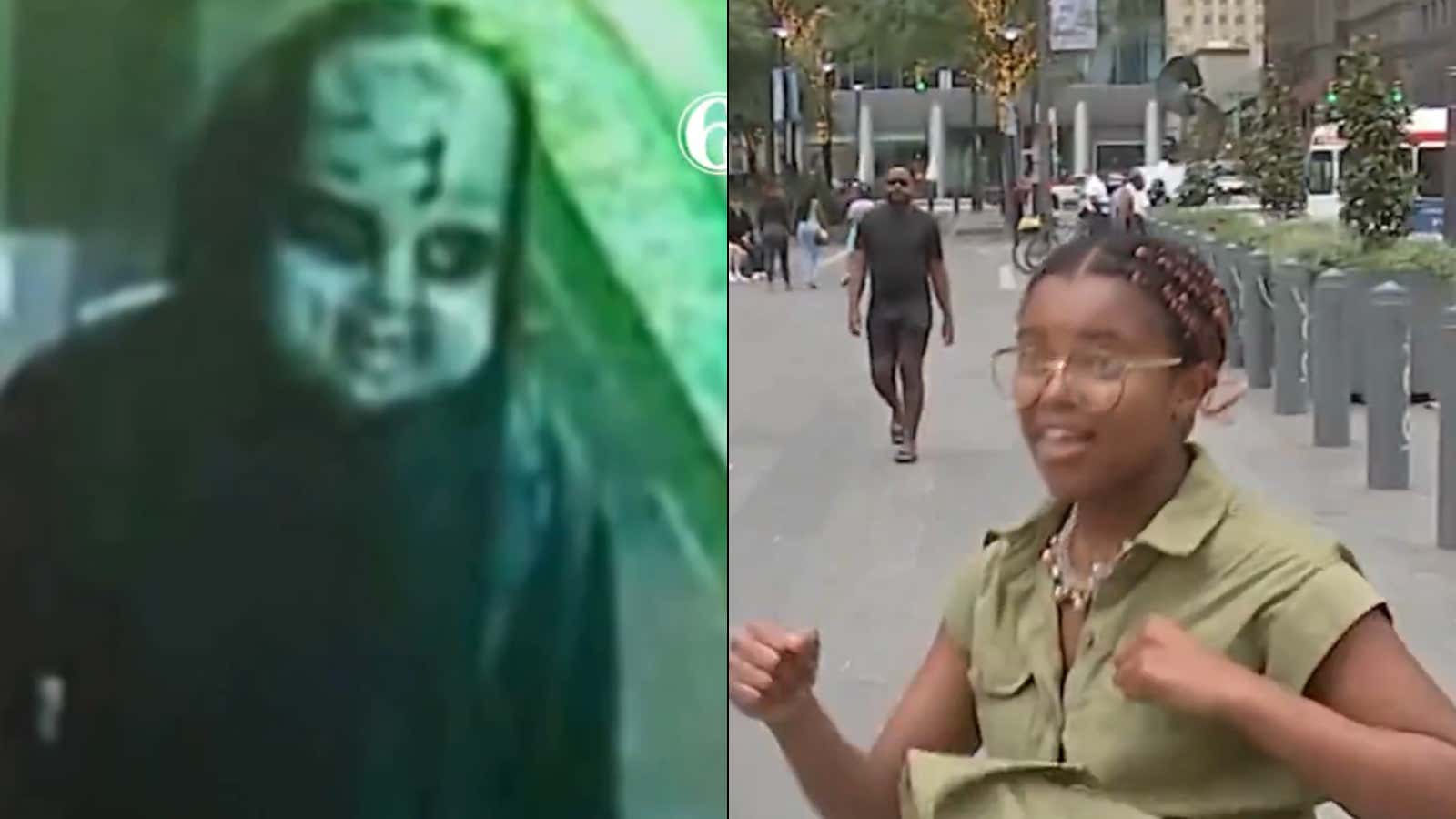 "Let's See If He Can Fight...And He Couldn't" -- This Philly Woman Doesn't Have An Ounce Of Patience For Some Maniac Running Around In A Creepy Doll Mask