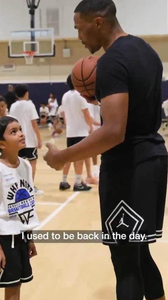 "I Used To Be Back In The Day, Back In My Younger Days" - Watching Russell Westbrook Tell A Camper He Used To Be A Real NBA Player Felt Like A Shotgun Blast To The Chest