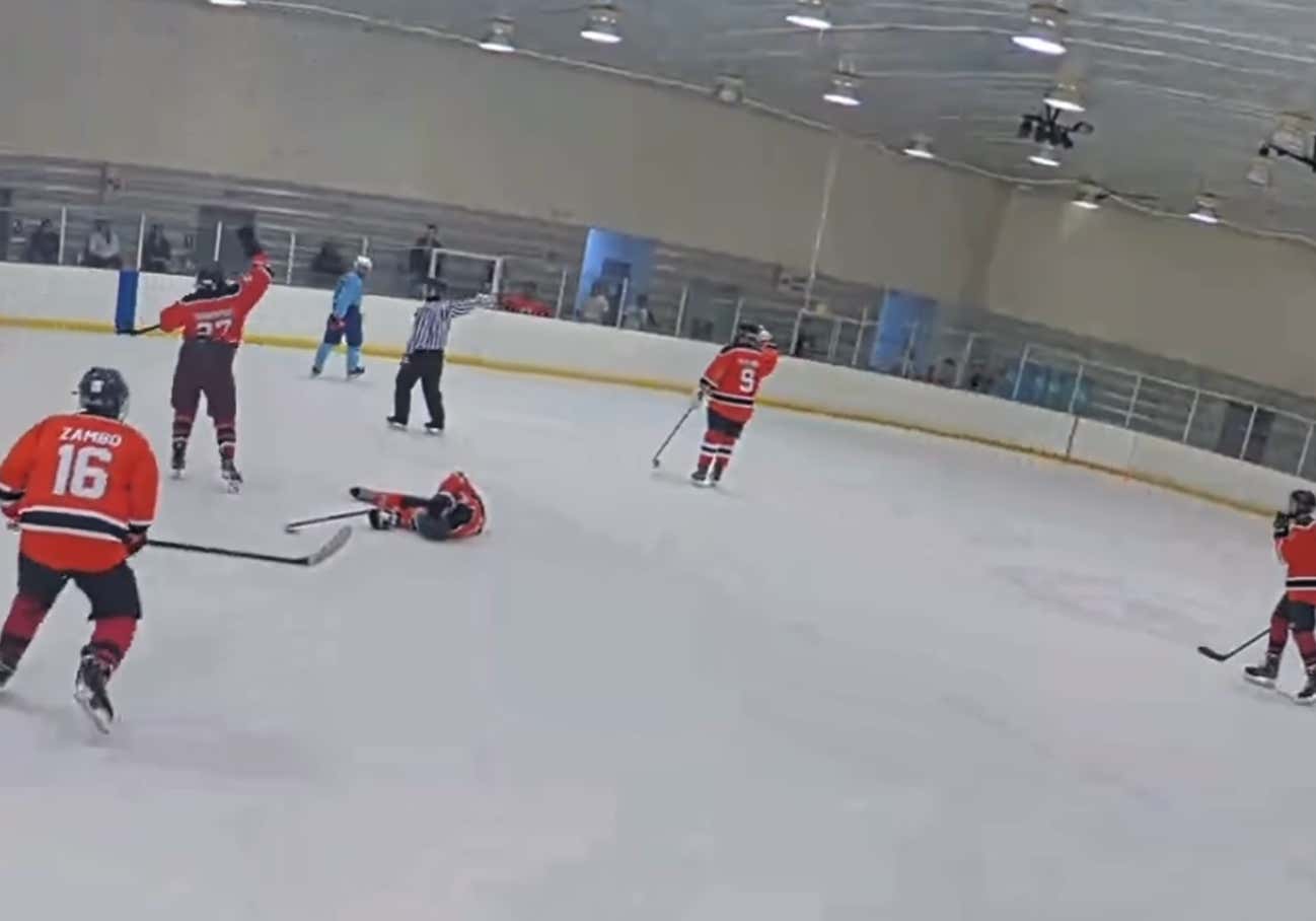 Hopefully They Have Hockey In Jail, Because This Beer League Hockey Player Might Need To Find A New Team