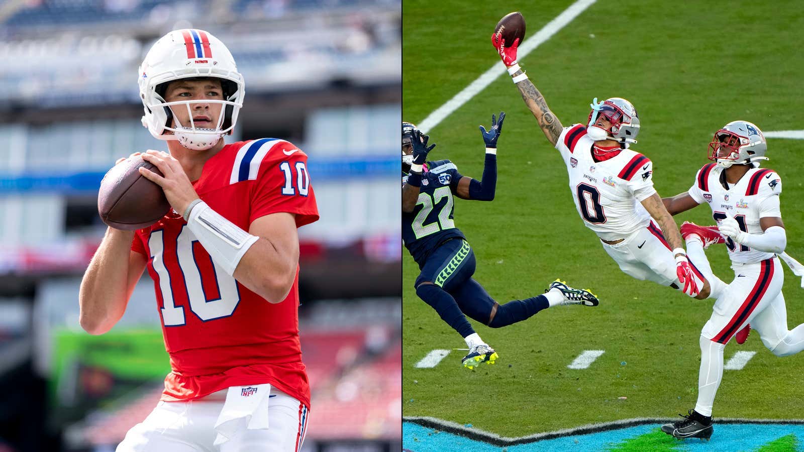 Drake Maye is No. 11 on the NFL's Top 100. And PFF Grades the Patriots' Secondary at No. 1. The League Should Be Afraid. Be VERY Afraid.