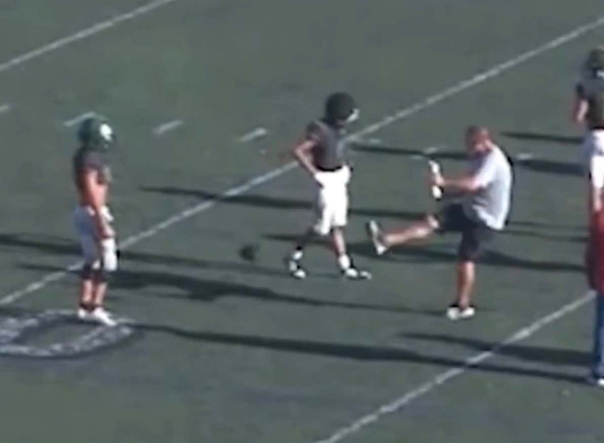 This High School Football Coach in California Was Fired After Kicking a Football Directly Into His Player's Nuts
