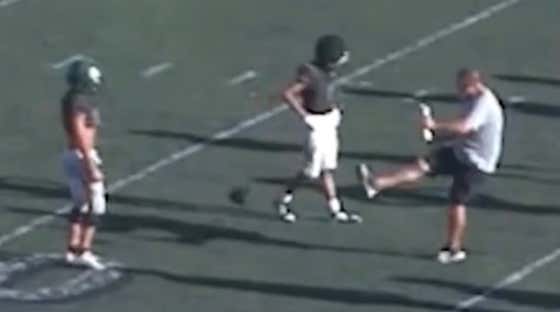 This High School Football Coach in California Was Fired After Kicking a Football Directly Into His Player's Nuts