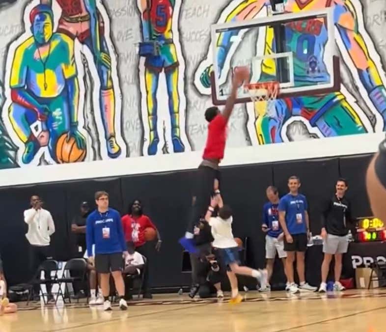 VJ Edgecombe Is Already Putting The Whole League On Notice, Posterizes The Shit Out Of Small Child