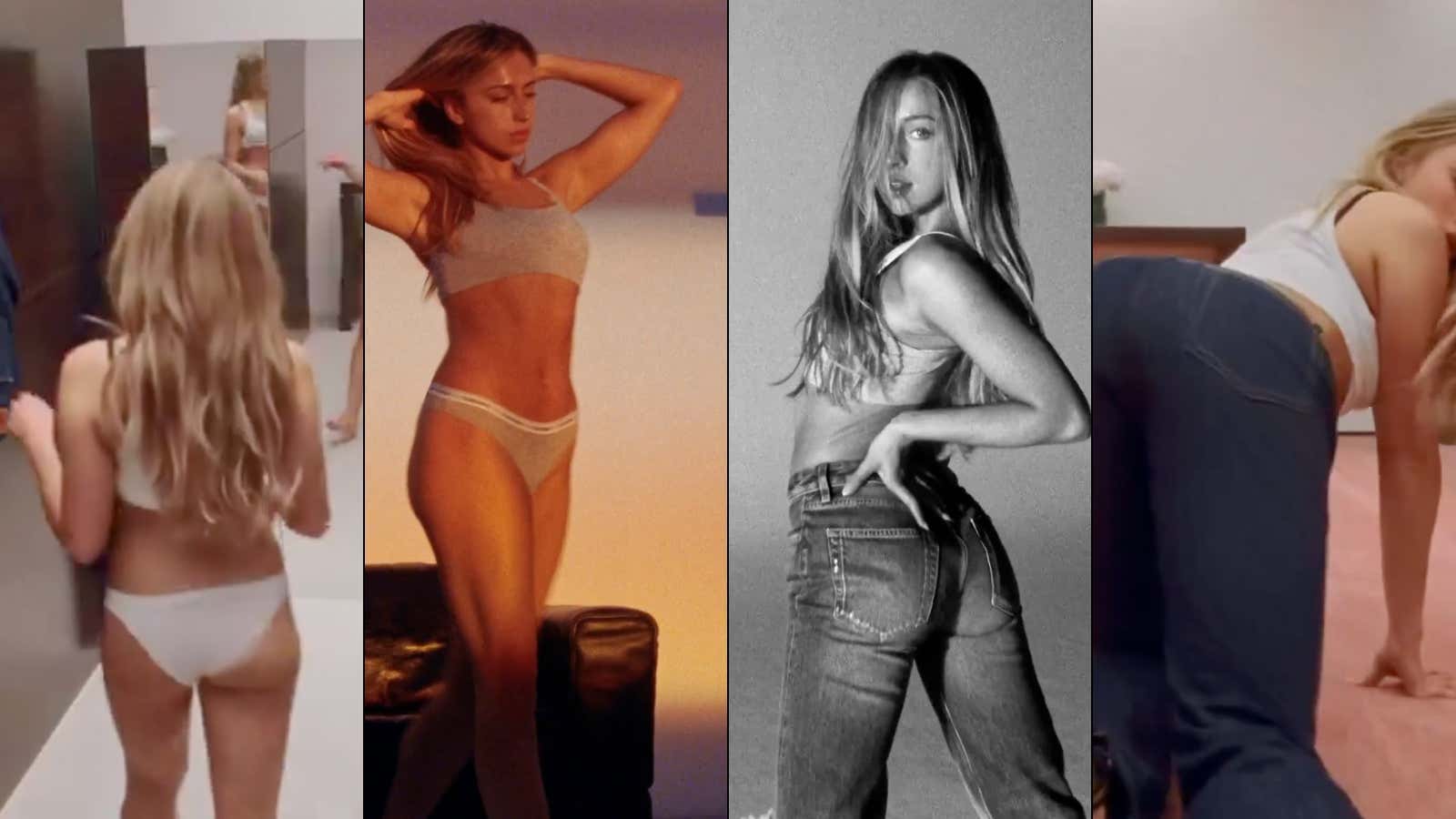 Space Race? McGwire-Sosa? They Don’t Hold a Candle To The Modern Day Jeans War Now That Calvin Klein and Tate McRae Have Entered The Game
