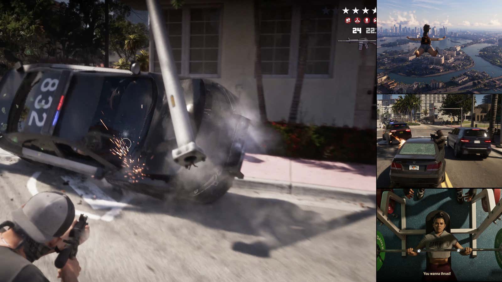 27 Minute Preview Of 'Grand Theft Auto VI' Was Just Released By Rockstar Games And To The Surprise Of NO One This Video Game Looks INSANE (Also Shout Out To Their New "Jiggle Physics" Tech Too)