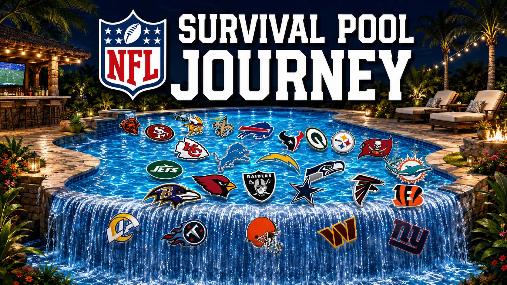 NFL 2026 Survivor Pool Journey - Mapping Out The Season And Your Week 1 Pick