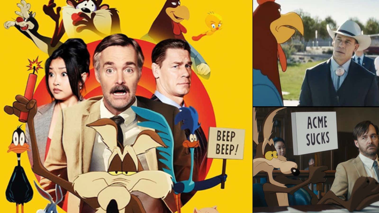 Go See ‘COYOTE VS ACME’ This Weekend Because It’s AWESOME With A 95% RT Score And Also Supports A Giant FU To All The Lame Stupid Studio Suits Who Tried To Shelve This Masterpiece For A Measly Tax Write Off... SHAME!