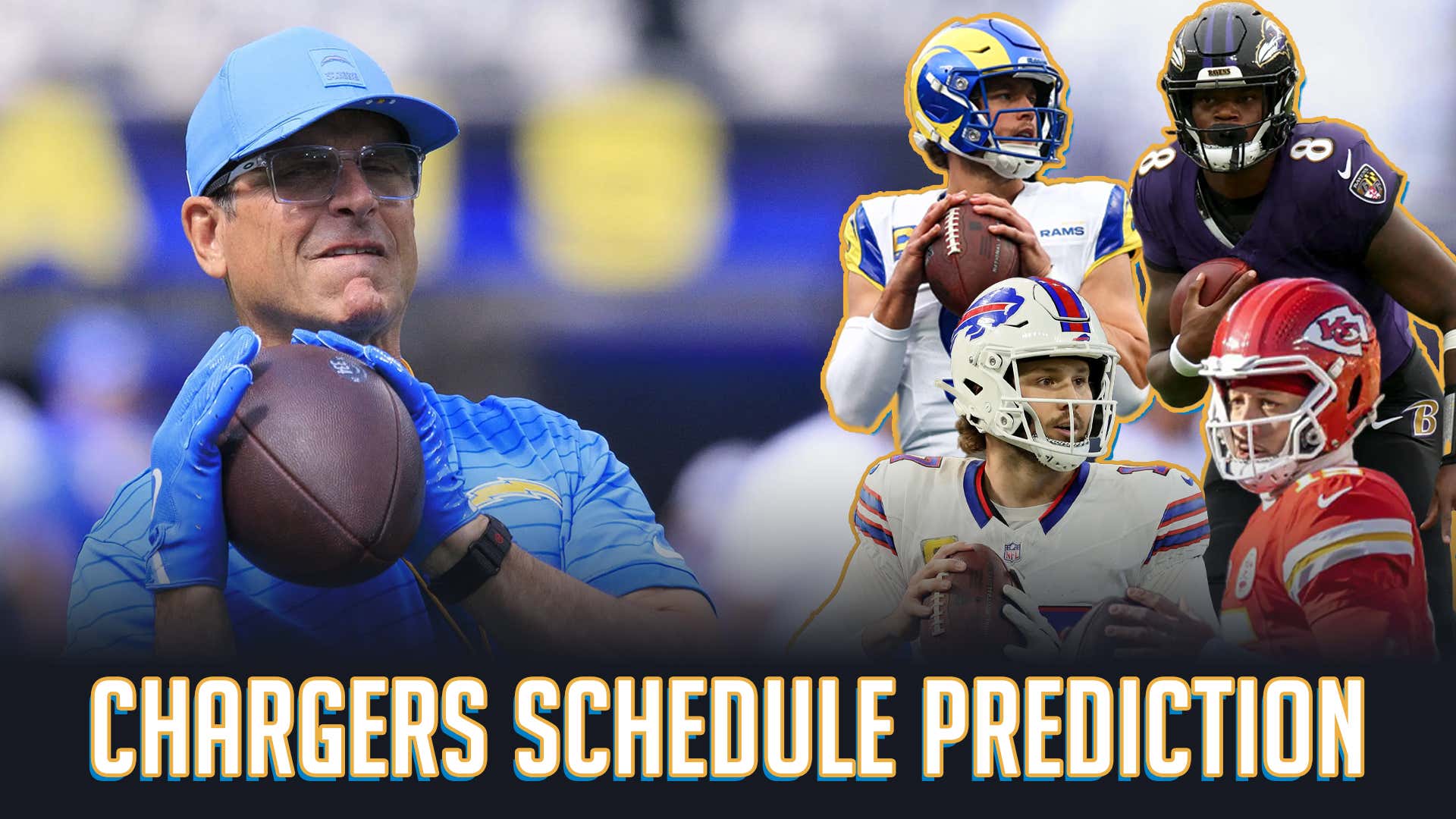 Football Is BACK! Predicting The Chargers Schedule In Jim Harbaugh's Third Year