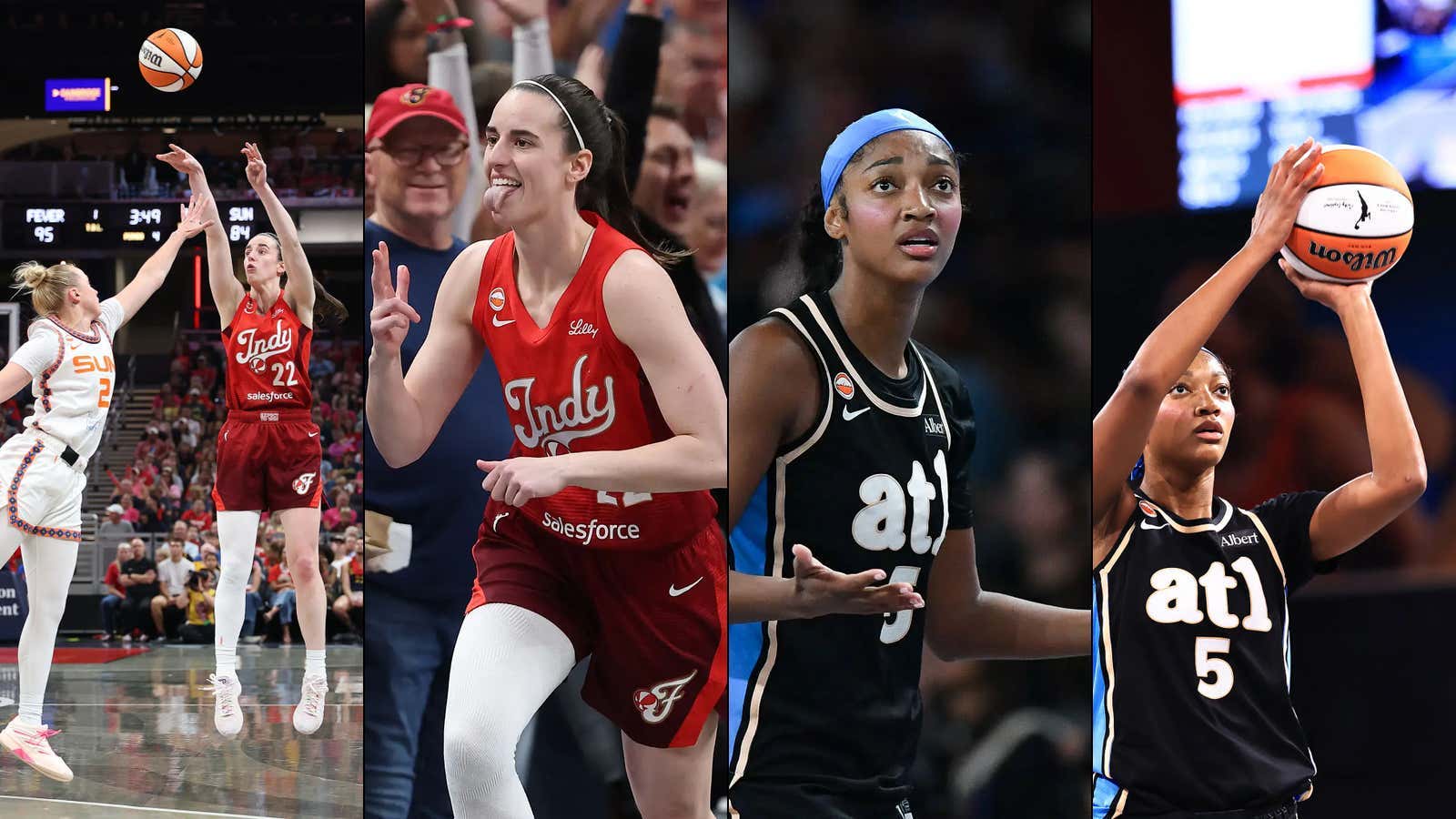 Caitlin Clark Made WNBA History AGAIN Dropping 30/10 in B2B Games While Angel Reese Went 5-14 From The Field With 9 Missed Layups + 1 "TOO SMALL" Celebration With Her Team Losing By 13