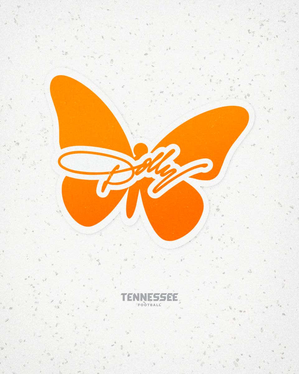 Tennessee Is Winning a Minimum of 10 Games With This Dolly Parton Sticker on Its Helmets