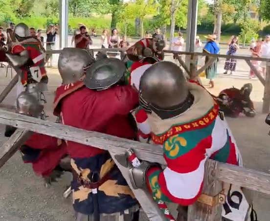 It's Probably Time For This Fella To Retire From The Renaissance Faire