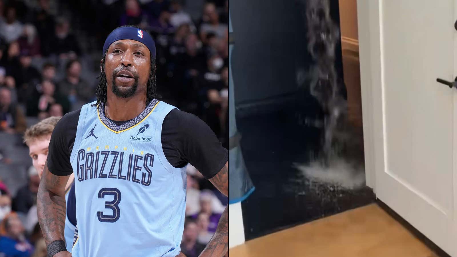 Kentavious Caldwell-Pope Got His "Welcome To Philly" Moment By His Penthouse Getting Struck By Lightning And Flooding Immediately After Signing The Lease