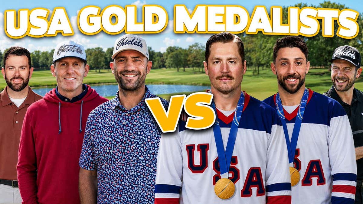 The New York Rangers Gold Medalists Hit The Course With The Boys For The Latest Sandbagger