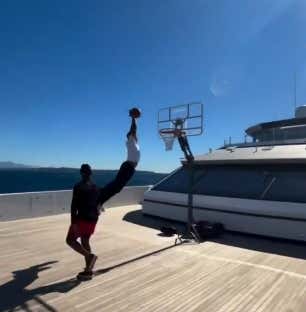 Retirement Seems To Be Going Great With Chris Paul Throwing Russell Westbrook Lobs While On A Yacht