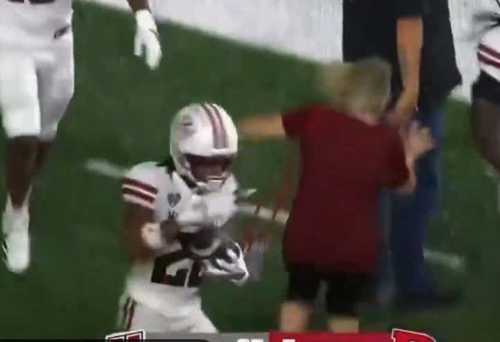 The First Truck Stick Of The College Football Year Happened On The UMASS Sideline