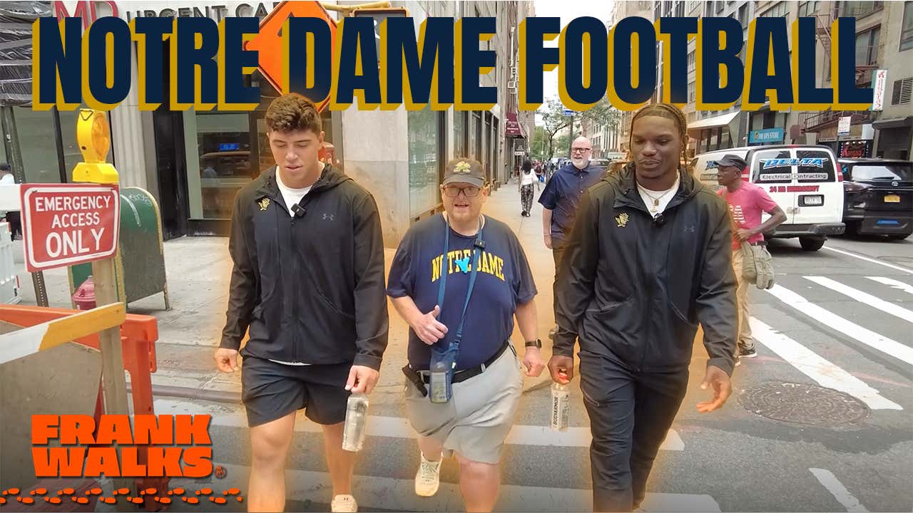 Frank Walks Episode 99: Notre Dame Football (Adon Shuler and Drayk Bowen)
