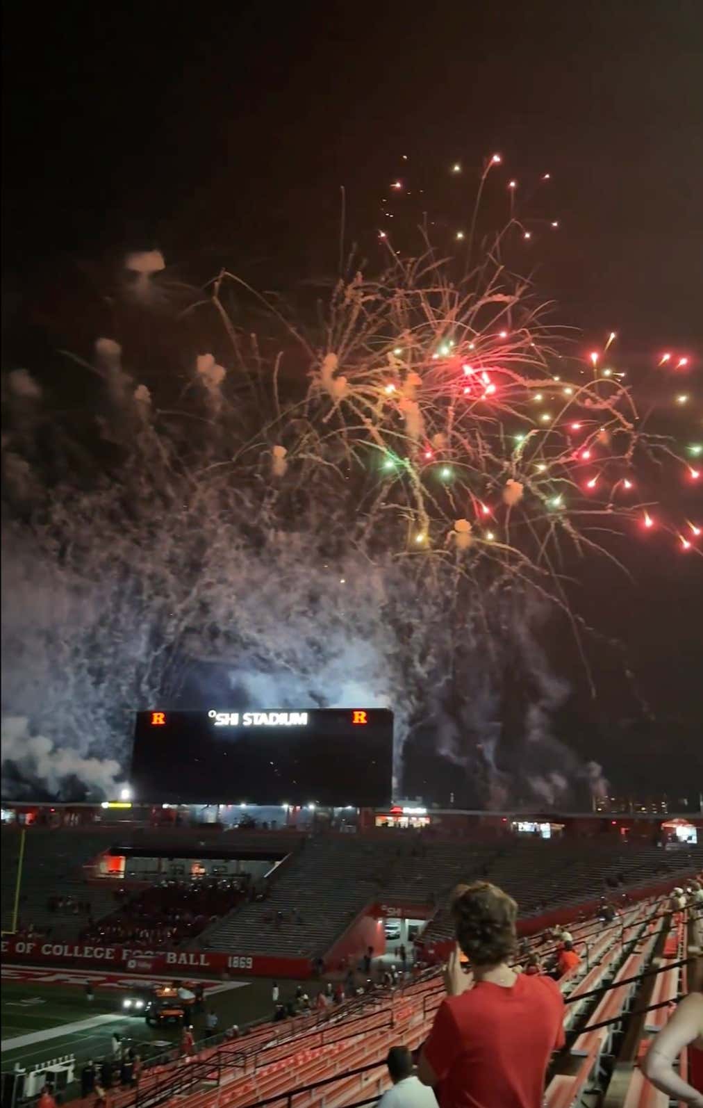 Rutgers Held the World's Saddest Fireworks Show After Losing at Home to UMass