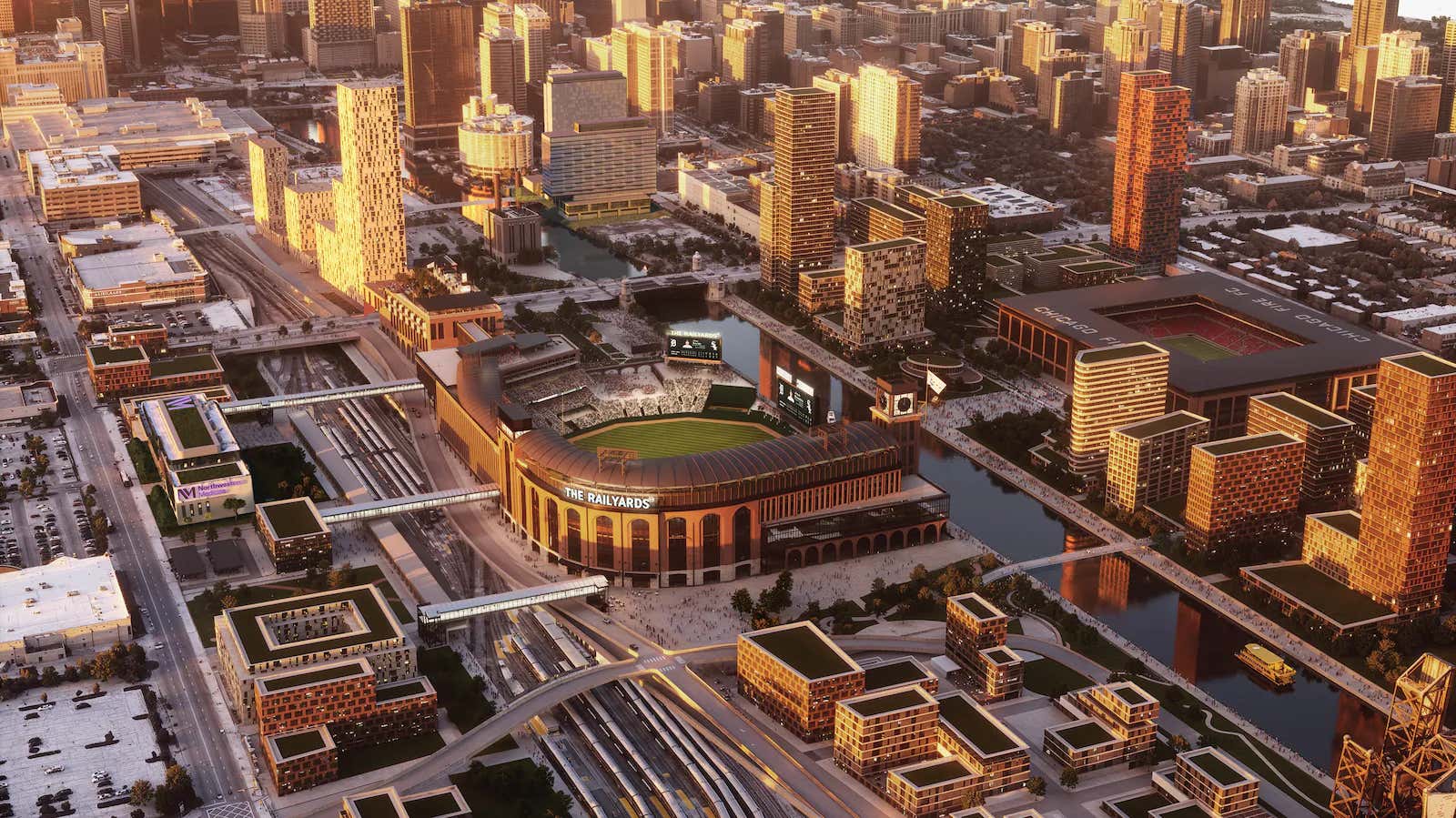 The Chicago White Sox Are About To Go From The Outhouse To The Penthouse. Their New South Loop Stadium Renderings Look Incredible