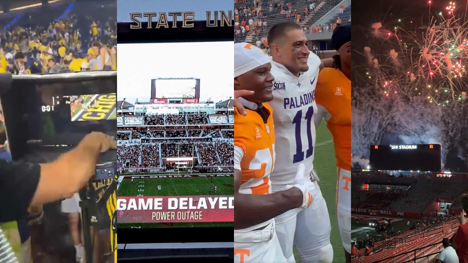 The Saddest Performances of College Football Week 1