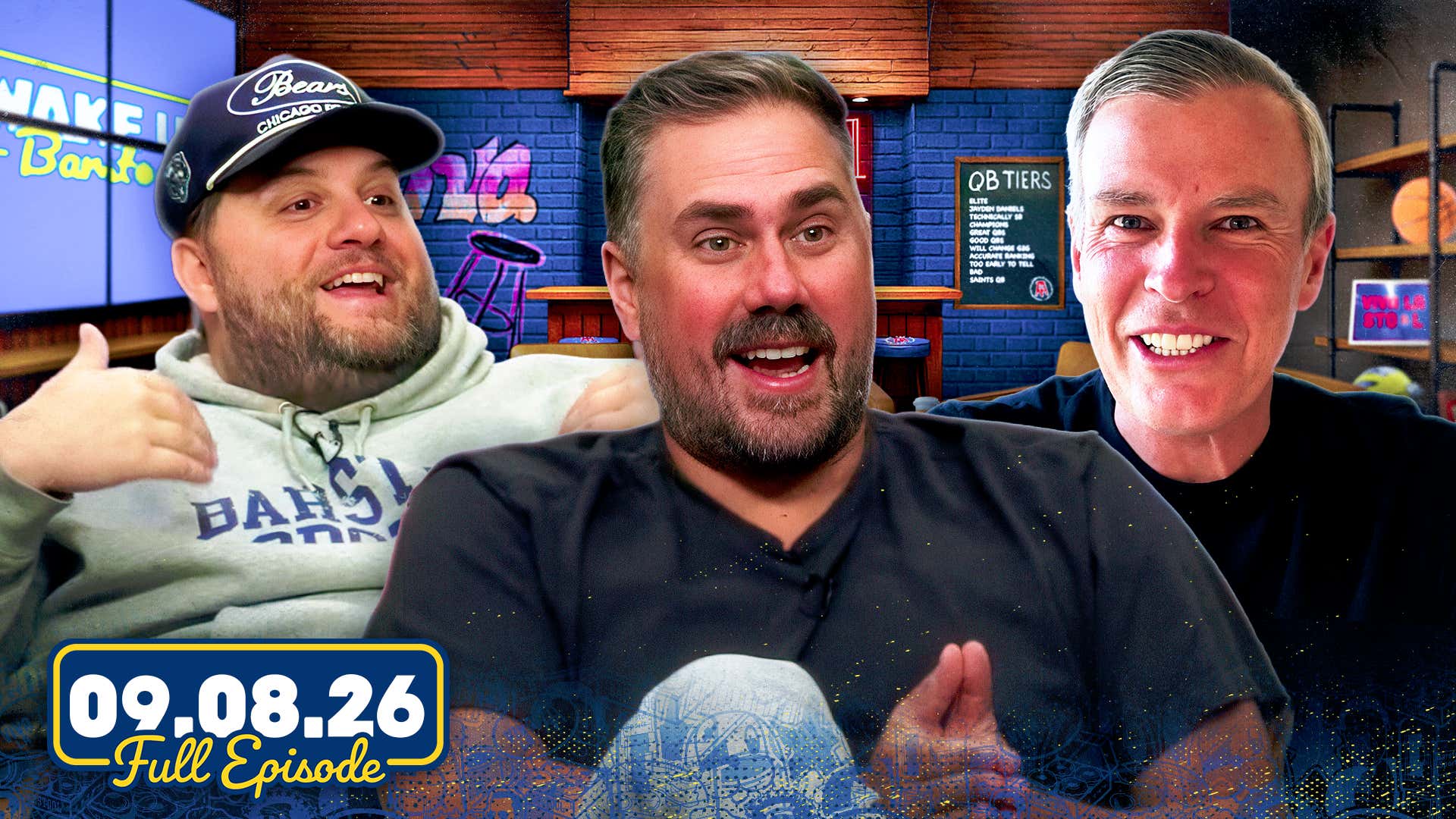 NFL Division Predictions & Power Rankings + Is Michigan in Trouble? | Wake Up Barstool Full Episode