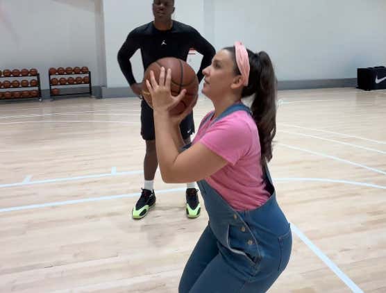Somebody Needs To Get Ms. Rachel A WNBA Contract Right Now!