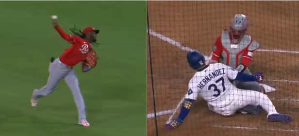 WATCH: Elly De La Cruz Hits 105.3 MPH With A Rocket From The Outfield In A Play That Has to Be In The Running For MLB Defensive Play Of The Year