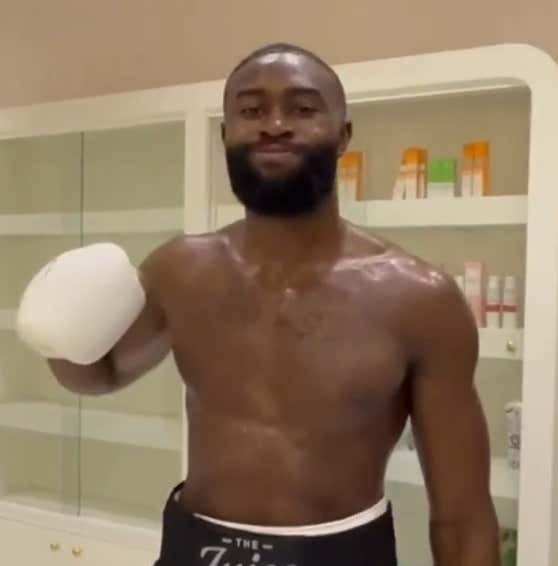 Jaylen Brown Is Fully Embracing Philly Culture By Going Full "Rocky" And Made His Boxing Debut In Nigeria