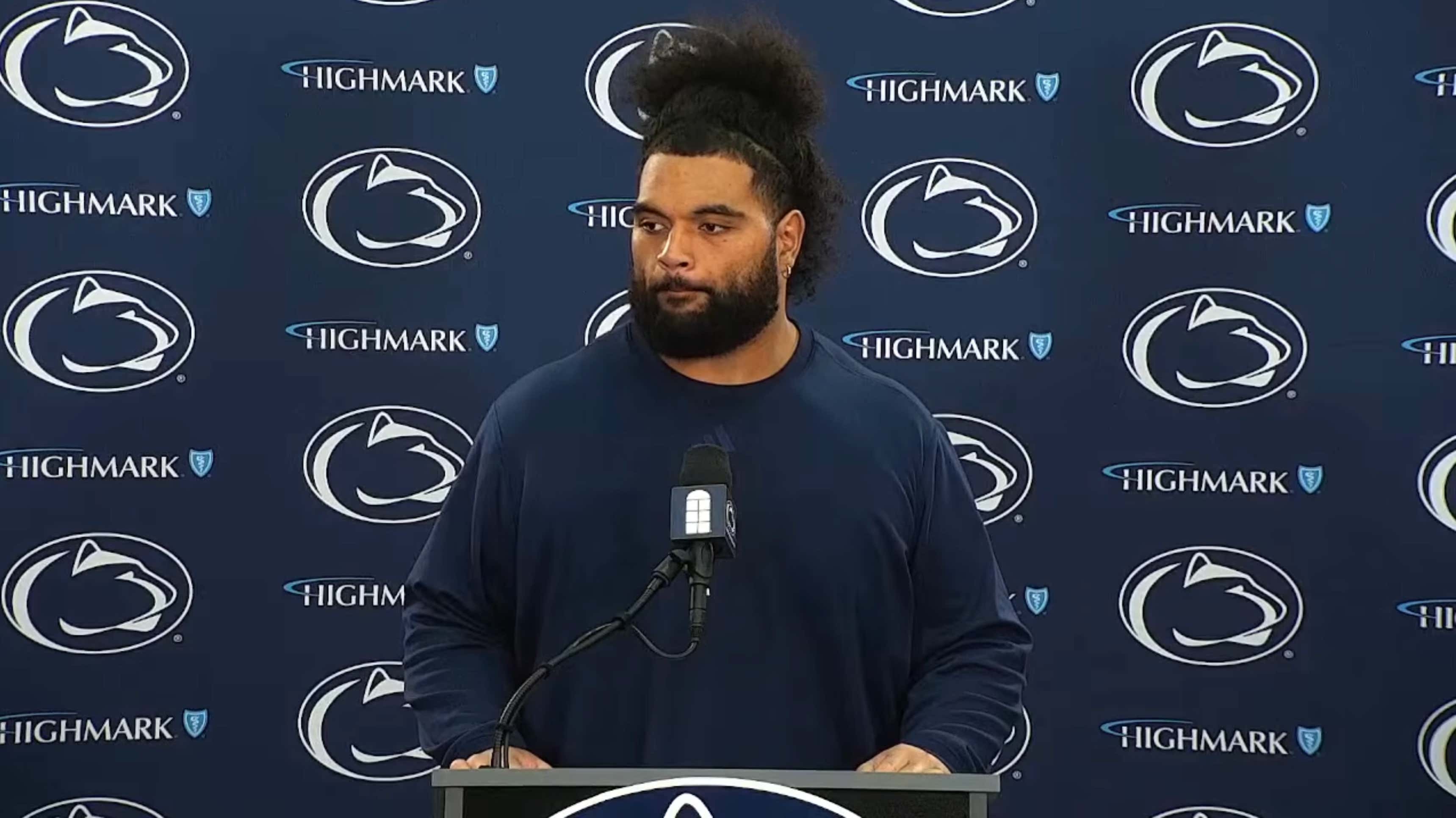 Penn State D-Tackle Siale Taupaki Is In His EIGHTH Season Of College Football, And It's One Of The Most Fascinating Stories In The Sport This Year