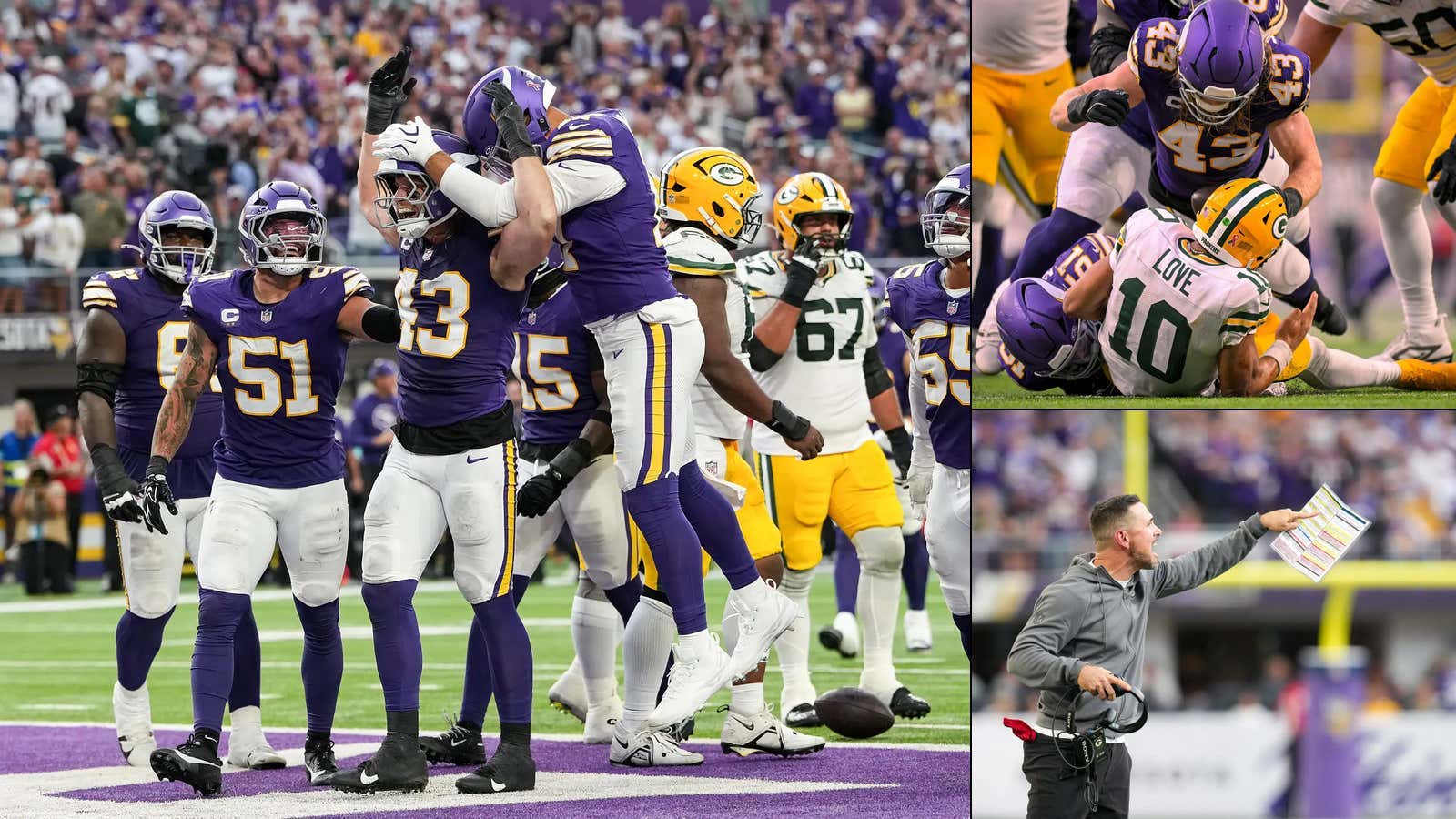 Meltdown in Minny: Bad Coaching, Horrendous Officiating, And An Even Worse Offensive Line Doom Green Bay In Their Season Opener