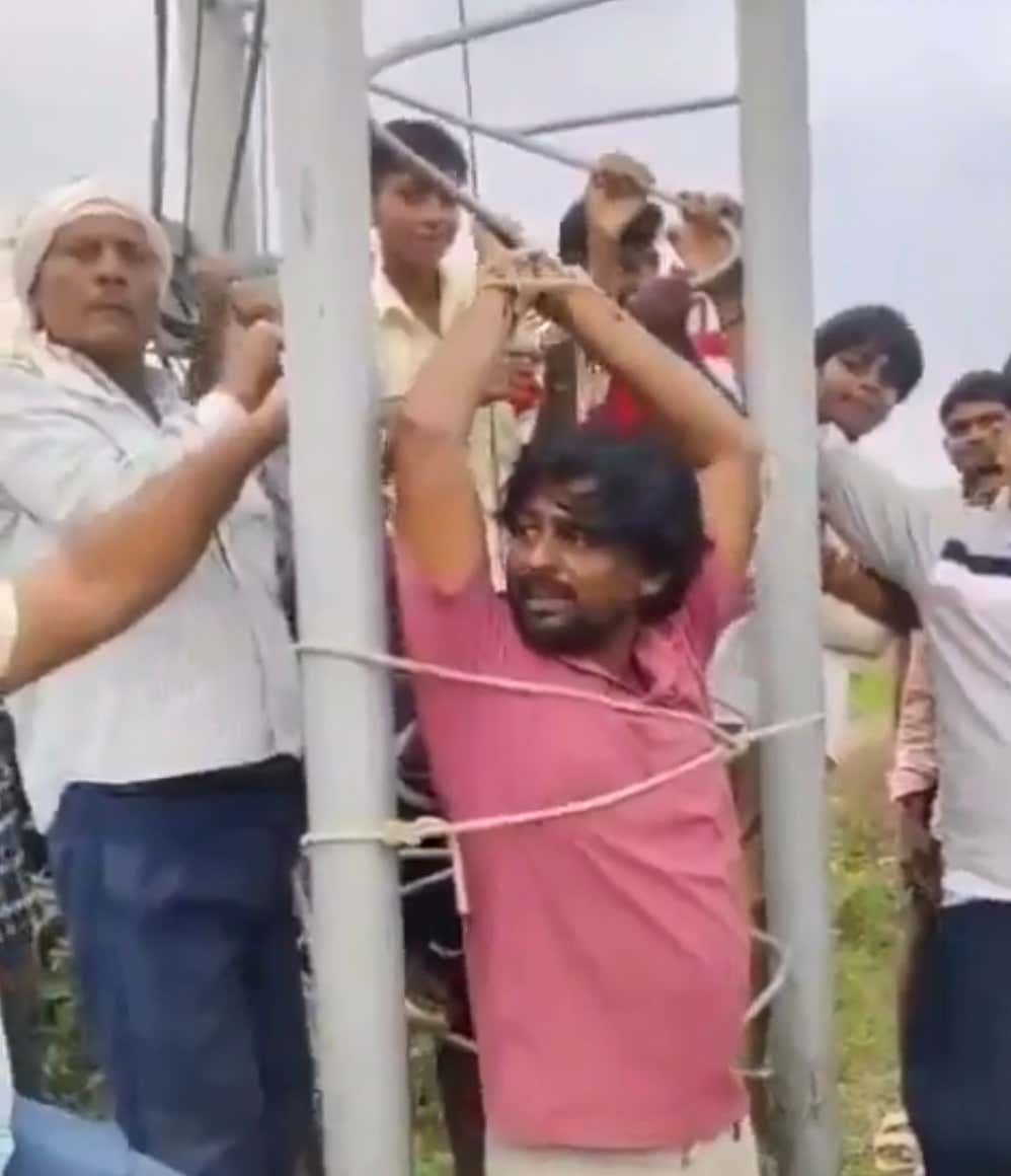 Accountability – The People of Fatehpur, India Have Tied a Cell Phone Technician to a Cell Tower Until Somebody Who Can Actually Fix Their Internet Shows Up