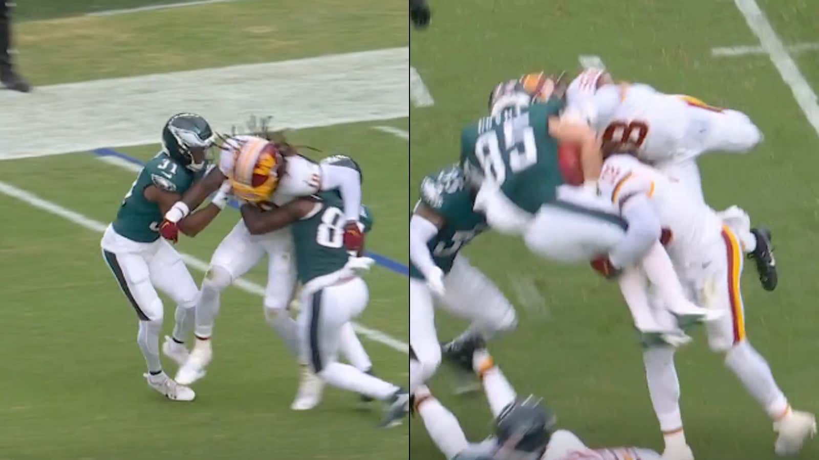 Commanders Special Teamer Tyler Owens Had One Of The Greatest Plays You'll Ever See, No Exaggeration