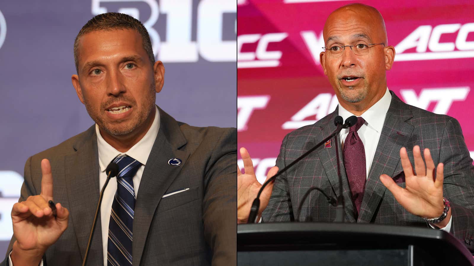 Matt Campbell Had A Hilarious Response When A Reporter Joked About James Franklin's Awkward Press Conference Yesterday