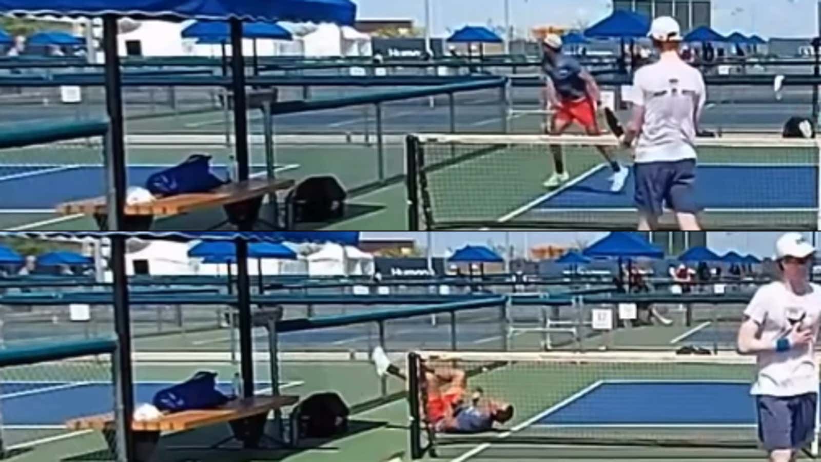 Rate This Pickleball Crash Out