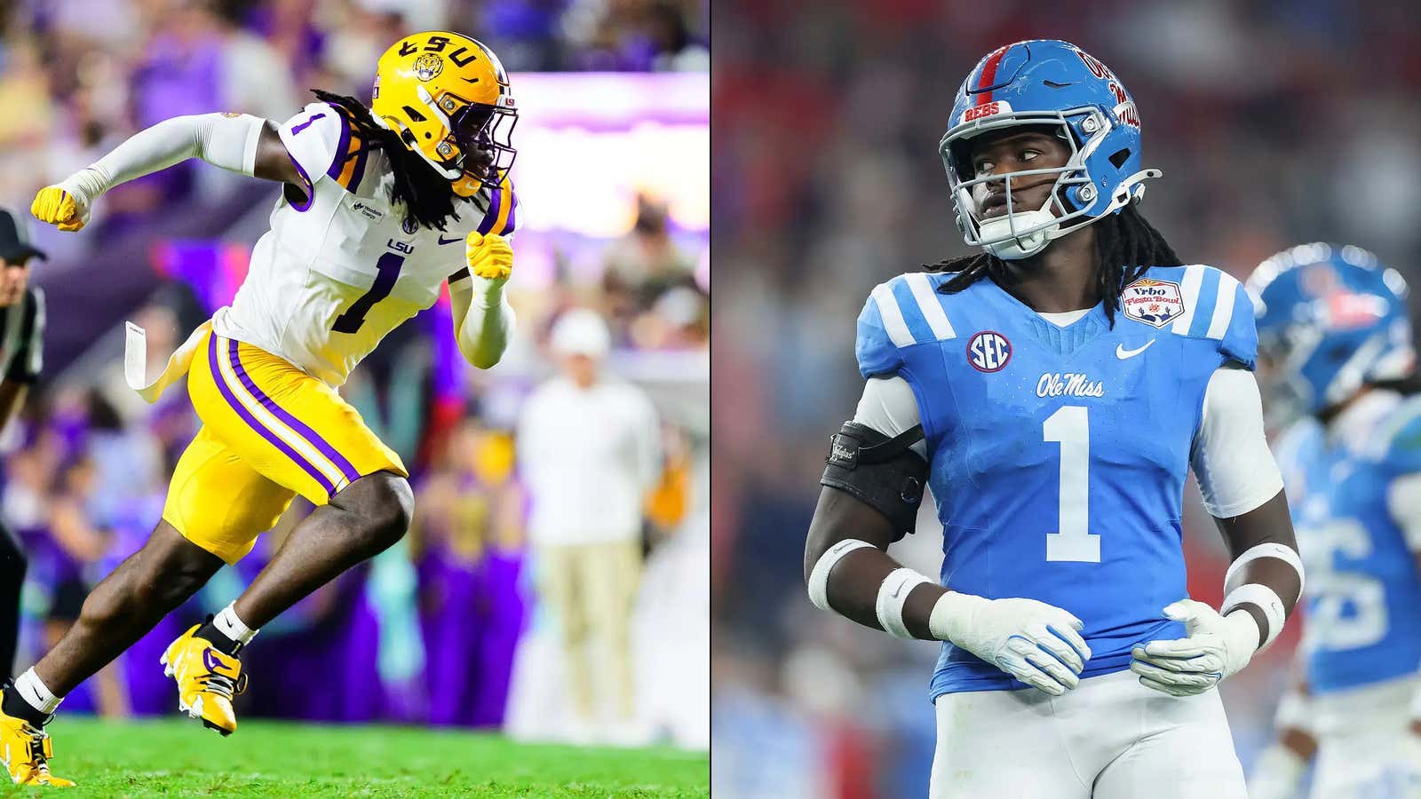 It Just Means More: LSU's DE Princewill Umanmielen Was Served With Court Papers Yesterday 'Relating To Ole Miss Suing Him For Breach Of Contract'