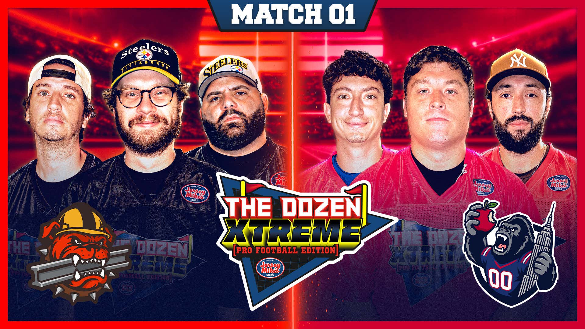 The Dozen Xtreme: Pro Football Edition - Match One