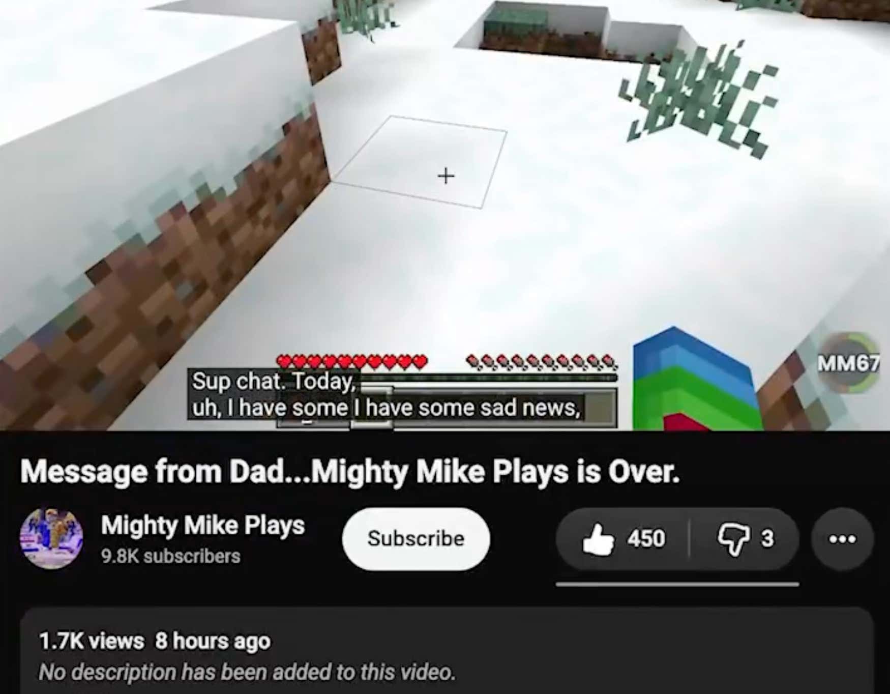 A 9-Year-Old Used His Dad's Corporate Card To Run $100k Worth of Ads for His Minecraft YouTube Channel