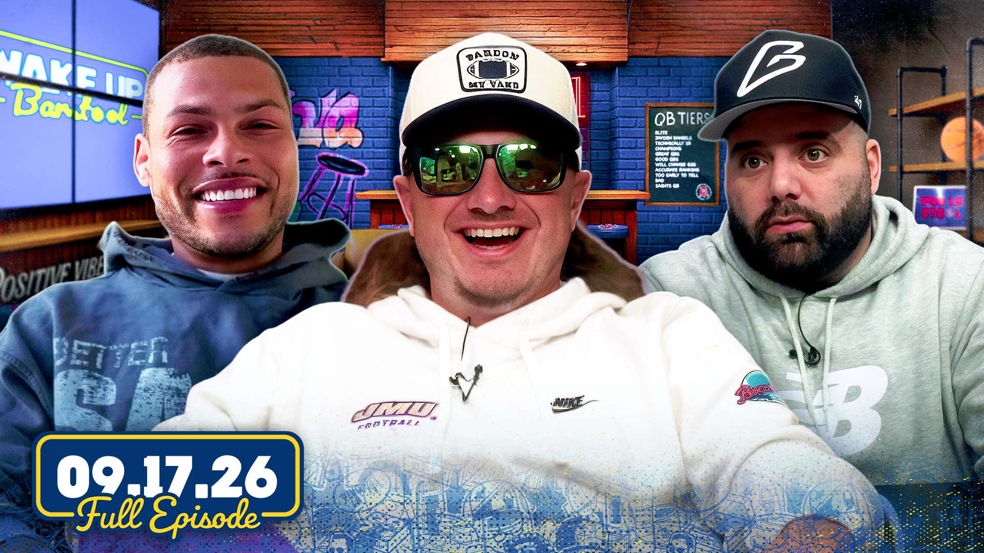 Lions-Bills TNF Preview + Sam Leavitt Doubtful vs Ole Miss | Wake Up Barstool Full Episode
