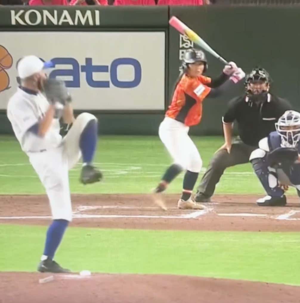 Demon: 52 Year Old Ichiro Faced An All-Star High School Baseball Girls Team Last Night And Felt He Had No Choice But To Toss a 127 Pitch Complete Game Shutout