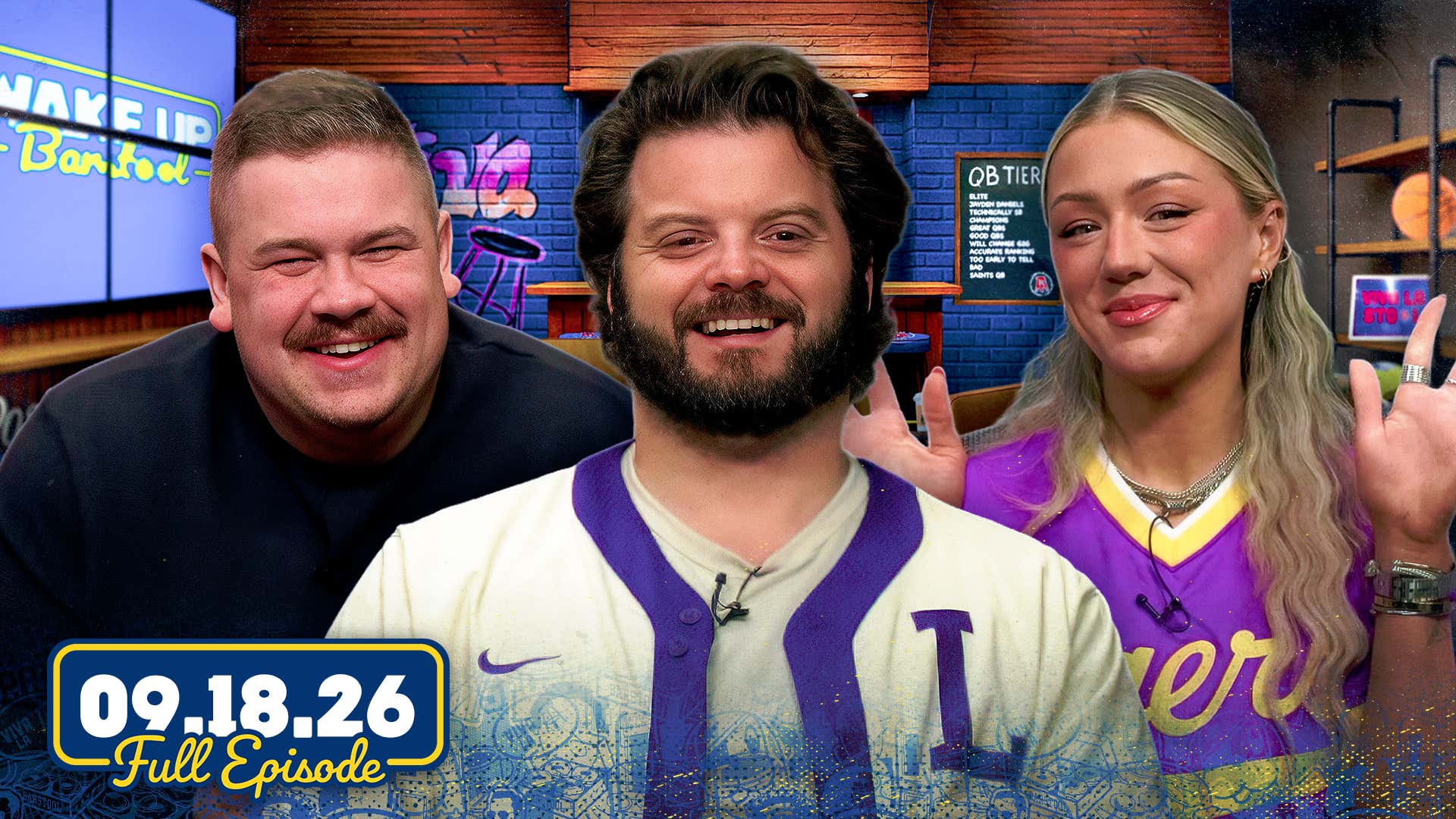 Josh Allen & Bills Take Down Lions + Lane Kiffin Returns To Oxford | Wake Up Barstool Full Episode