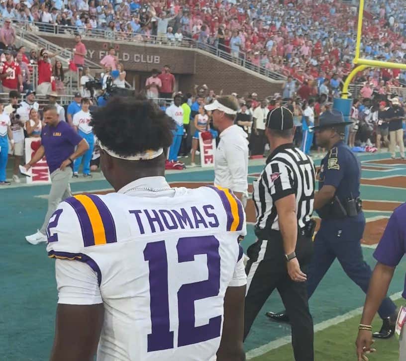 Lane Kiffin Threw a Football at Ole Miss' Recruits Section After Being Booed Mercilessly by Ole Miss Fans