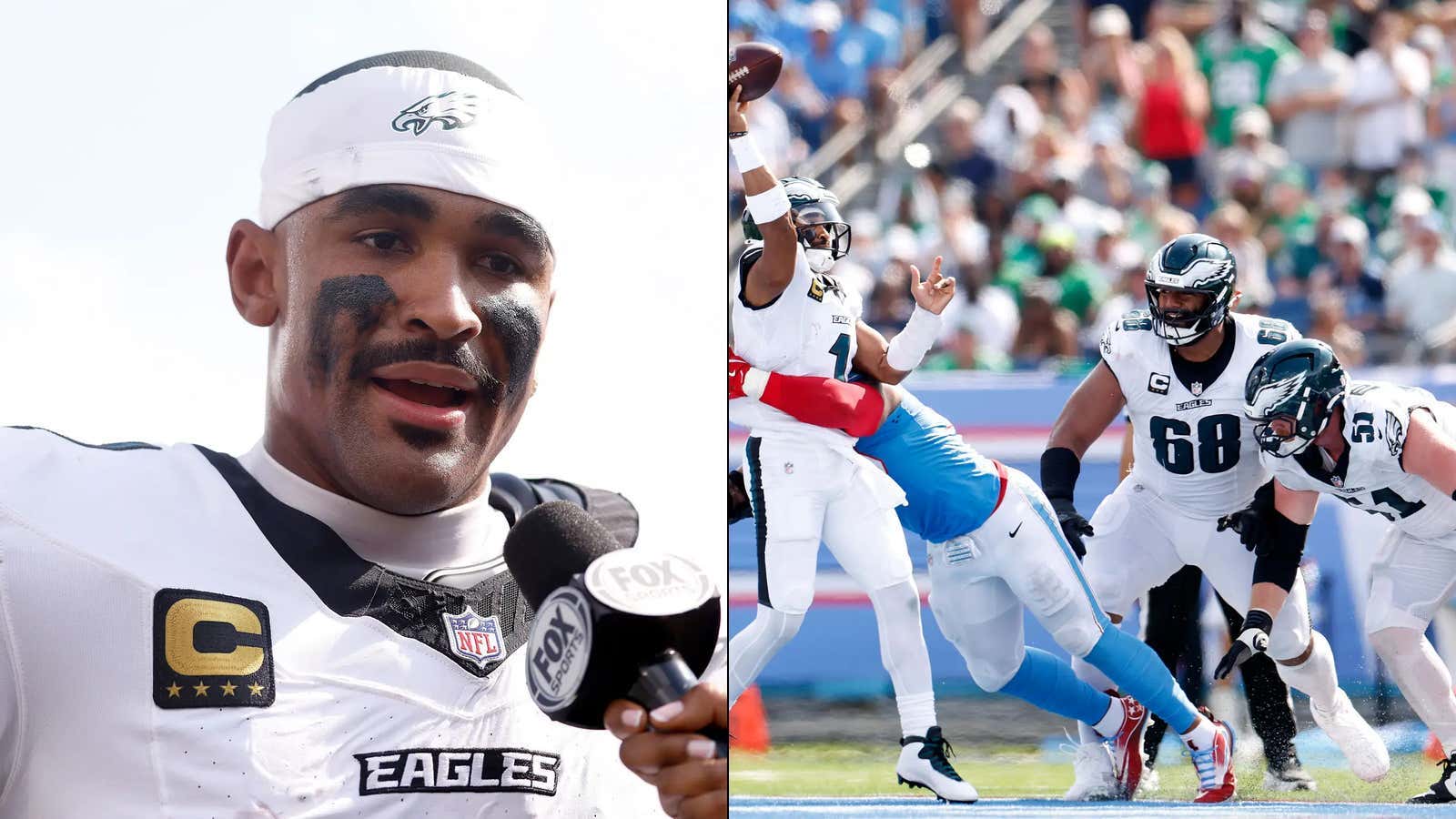 "You Started That Shit. I Had To Finish It" -- Jalen Hurts Made Sure Jeffrey Simmons Knew It Was Entirely His Fault The Titans Got Their Souls Stomped
