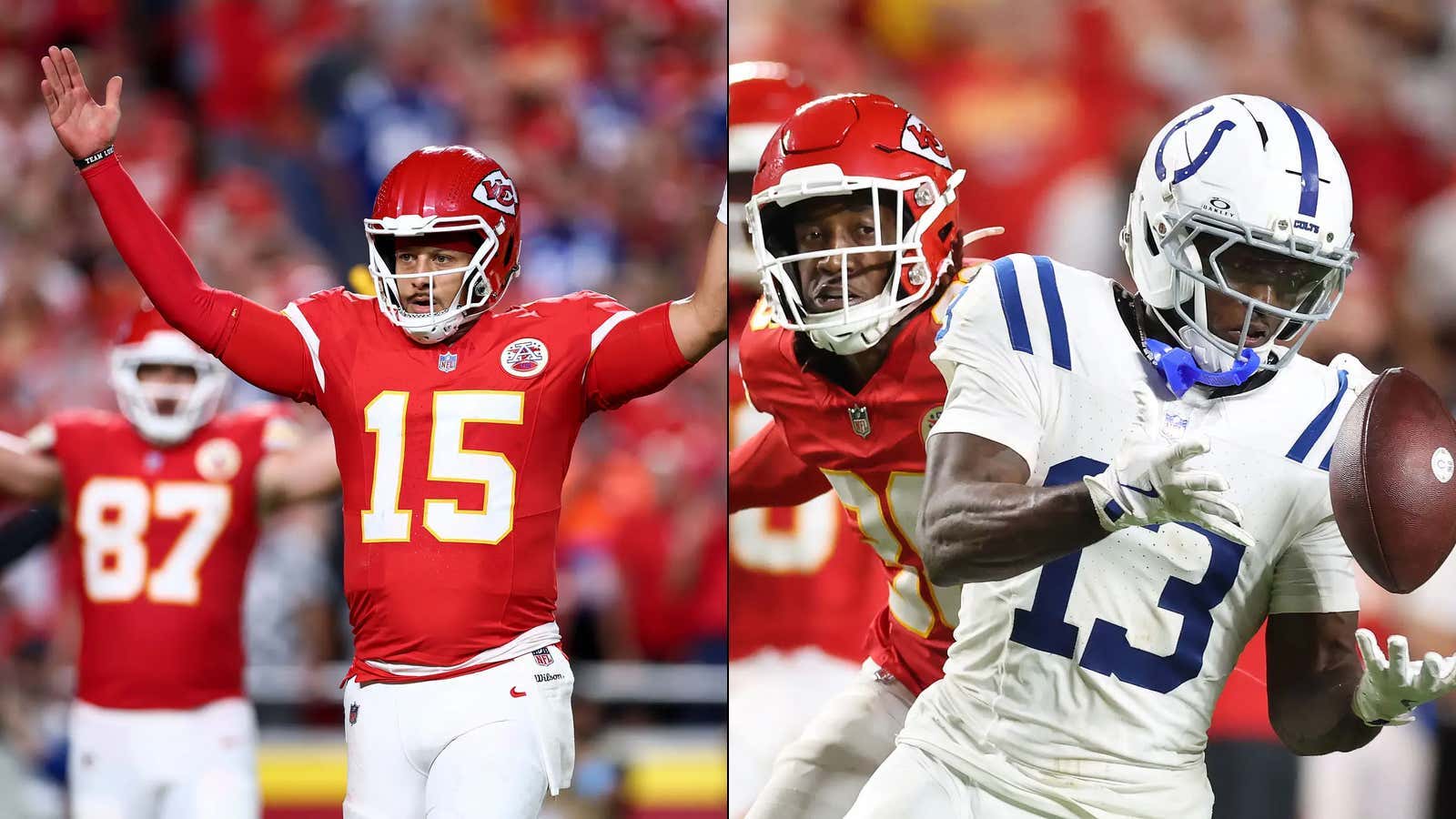 Patrick Mahomes Was Pumped The Refs Overturned The Colts Fumble Because He 'Didn't Want To See Twitter's Reaction' To All The Refs Jokes